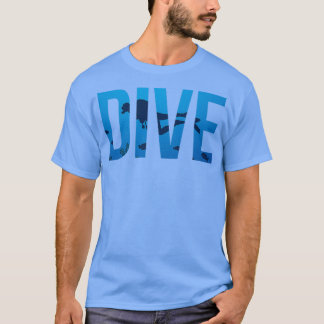 T-shirt Humour Plongée Plongée Funny Diver