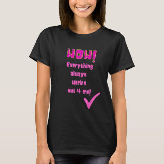 T-shirt Humour Saying cite les termes Positiv Sarcastic