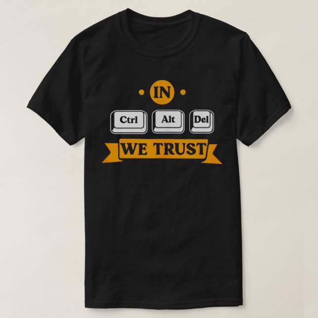 T-shirt Humour technologique des Geeks informatiques pour  (Design devant)