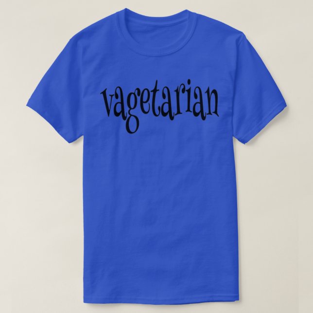 T-shirt Humour vagétarien (Design devant)