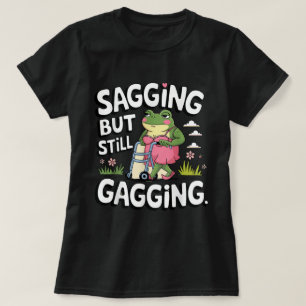 T-shirt Humours Filles de mème à la grenouille, mais toujo