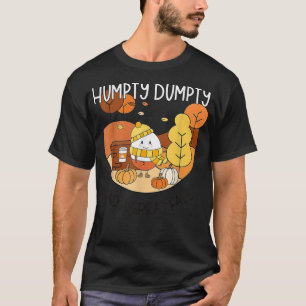 T-shirt Humpty A Eu Une Grande Automne Automne Halloween D
