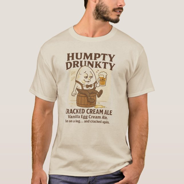 T-shirt Humpty Drunkty Tee – A Hungry Hollow Original (Devant)