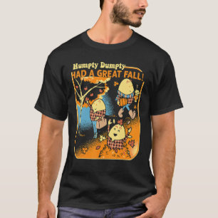 T-shirt Humpty Dumpty A Une Grande Automne Hommes Femmes E