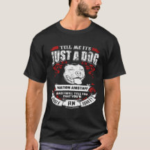 T-SHIRT HUND AMSTAFF 