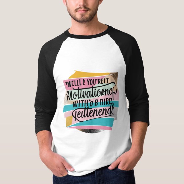 T - Shirt/ Hunde/ Sweattshirt "Quote" Logo-Design T-Shirt (Vorderseite)