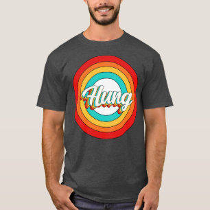 T-shirt Hung Nom Chemise Vintage Cercle Hung