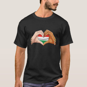 T-shirt Hungary Women Men Patriotic Affarian Flag Hungary