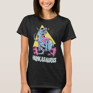 T-shirt Hunkasaurus T Rex Dinosaure Drôle De Gym Et D'entr