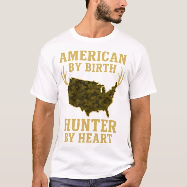T-shirt Hunter by Heart (Devant)