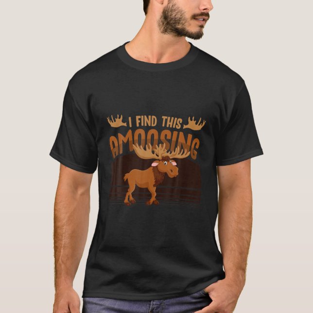 T-shirt Hunter Citation Drôle Je Trouve Cette Étonnante (Devant)