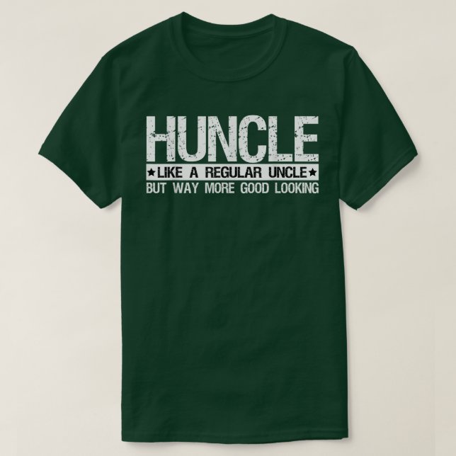 T-shirt Hunter Comme Oncle Régulier Way Plus Beau Regard C (Design devant)