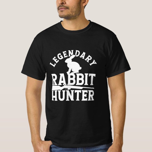 T-shirt Hunter lapin légendaire (Devant)