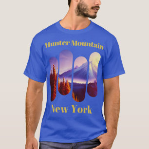 T-shirt Hunter Mountain ski New York 3