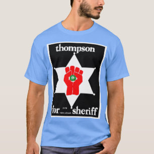 T-shirt Hunter S Thompson pour Sheriff 1970