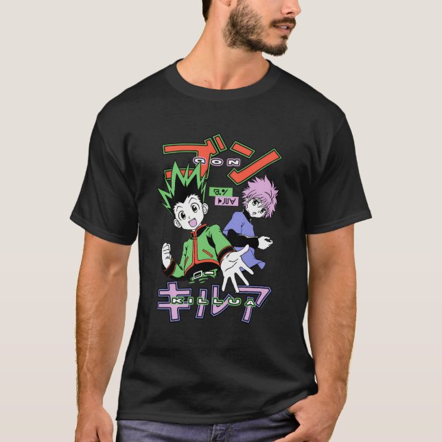 T-shirt Hunter X Hunter Gon Et Killua (Devant)
