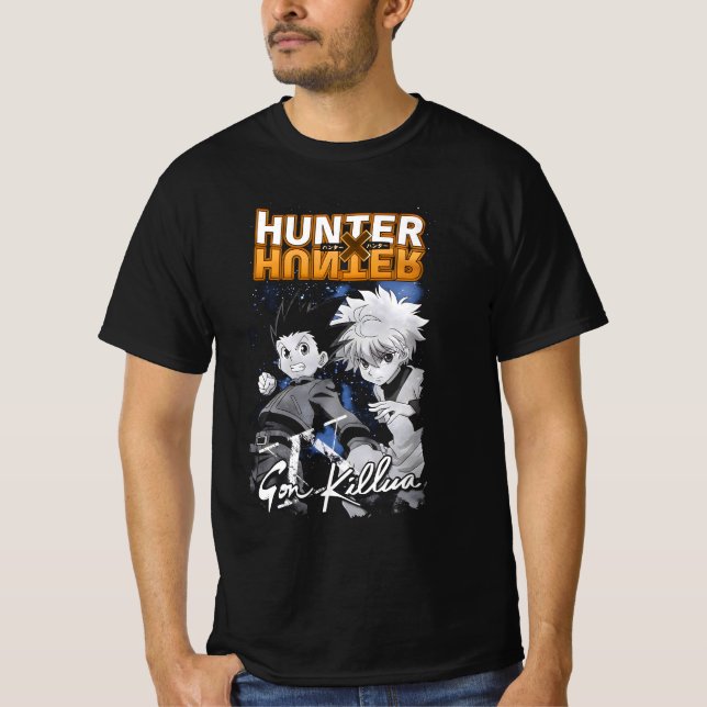 T-shirt " Hunter X Hunter Gon & Killua" (Devant)