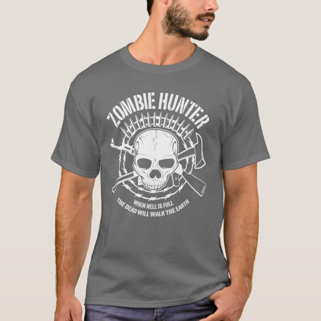 T-shirt Hunter Zombie (Devant)