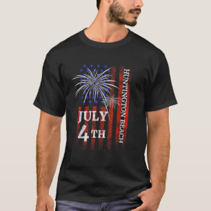 T-shirt Huntington Beach 4 juillet fête de l'indépendance
