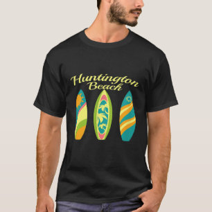 T-shirt Huntington Beach California Surfers Beach Souve