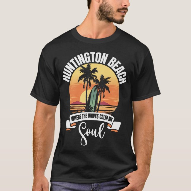 T-shirt Huntington Beach Premium (Devant)