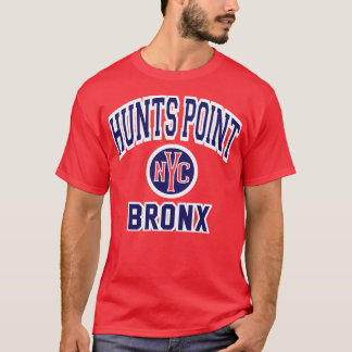T-shirt Hunts Point Bronx Nyc Varsity Style 2