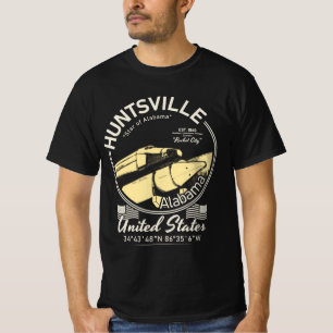 T-SHIRT HUNTSVILLE CITY ALABAMA - ESPACE ROCKET