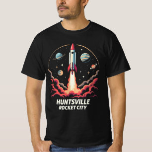 T-shirt Huntsville Rocket City Space Adventure