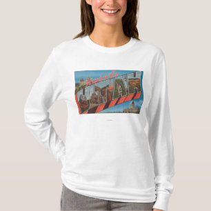 T-shirt Huntsville, Utah - grandes scènes de lettre