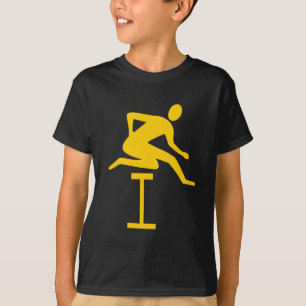 T-shirt Hurdling - Ambre