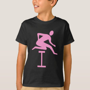 T-shirt Hurdling - Rose