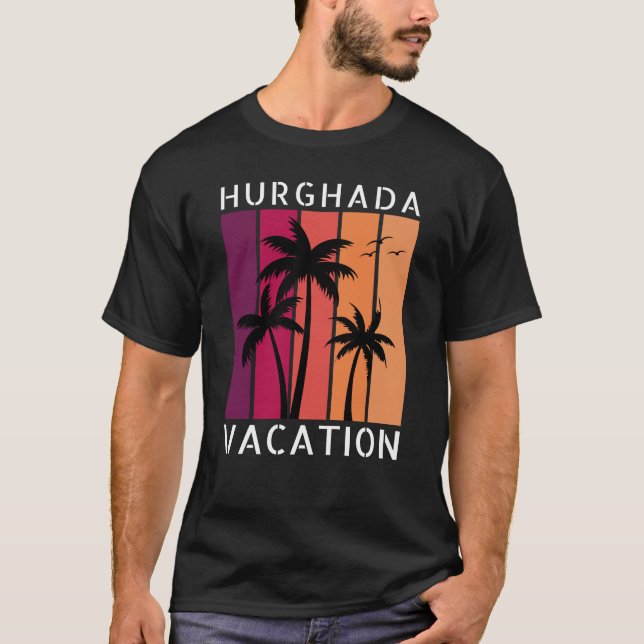 T-shirt Hurghada Vacation (Devant)