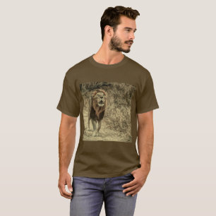 T-shirt Hurlement de lion