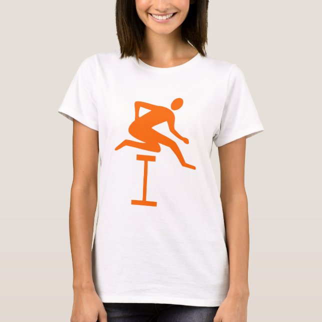 T-shirt Hurling - Orange (Devant)