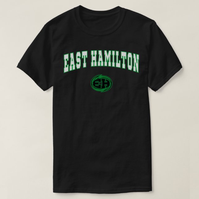 T-shirt Hurricane du lycée East Hamilton (Design devant)