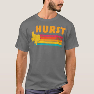 T-shirt Hurst Texas Vintage Souvenir désorganisé