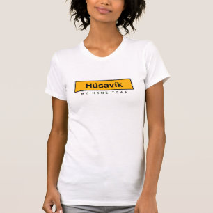 T-shirt Husavik ma ville natale Islande meilleure chanson