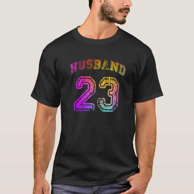 T-shirt Husband Engagement Party Husband Matching 2023 Hon (Devant)