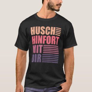 T-shirt Husch Hinfort Mit Dir Contact social inutile V