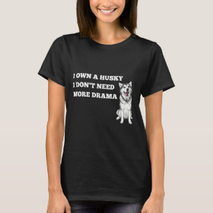 T-shirt Husky Drama