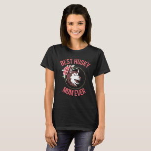 T-shirt Husky Maman, Chien Maman, Husky Gift