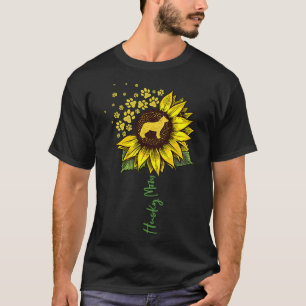 T-shirt Husky Maman Tournesol Sibérien Husky Chien Maman M