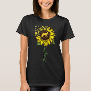 T-shirt Husky Maman Tournesol Sibérien Husky Chien Maman M