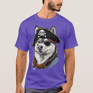 T-shirt Husky Pirate Capitaine