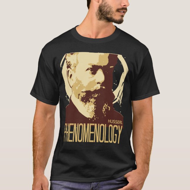 T-shirt Husserl -- Phénoménologie (Devant)