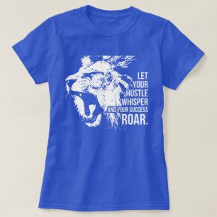 T-shirt Hustère et succès - Travailler dur - Motivation Li