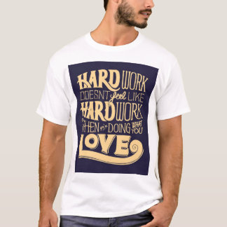 T-shirt Hustle Hard" T-Shir