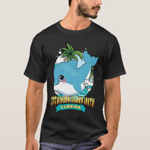 T-shirt HUTCHINSON ISLAND SOUTH FLORIDA Bébé mou Dauphin