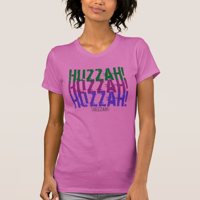 T-shirt Huzzah ! (Devant)