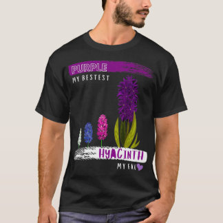 T-shirt Hyacinthe violette